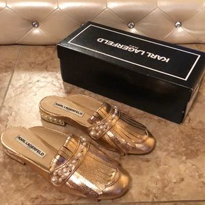 Karl Lagerfeld Backless Mules